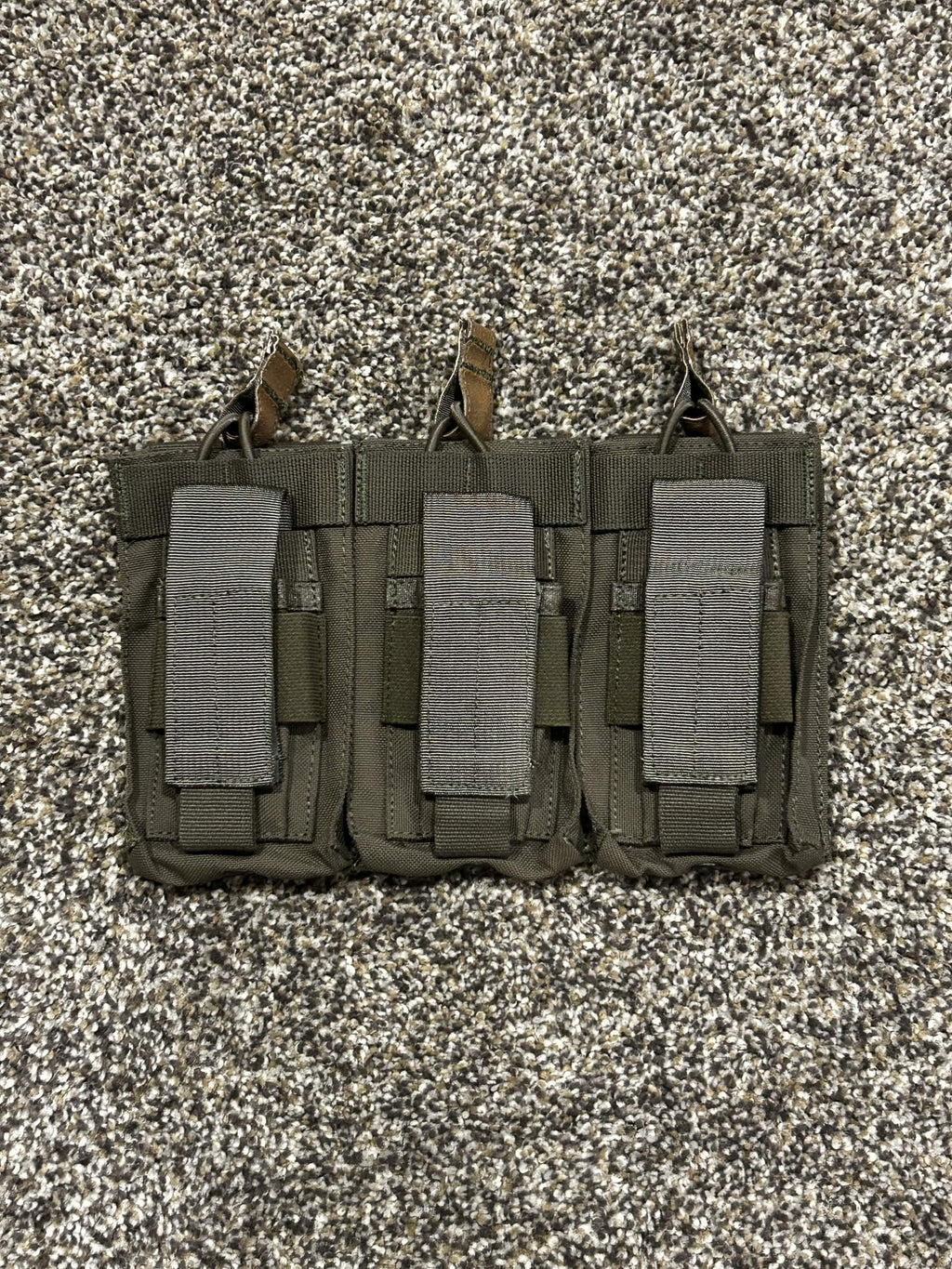AWS Inc Triple Kangaroo Magazine Pouch (Ranger Green)