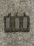AWS Inc Triple Kangaroo Magazine Pouch (Ranger Green)