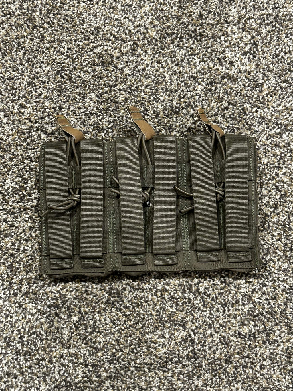 AWS Inc Triple Kangaroo Magazine Pouch (Ranger Green)
