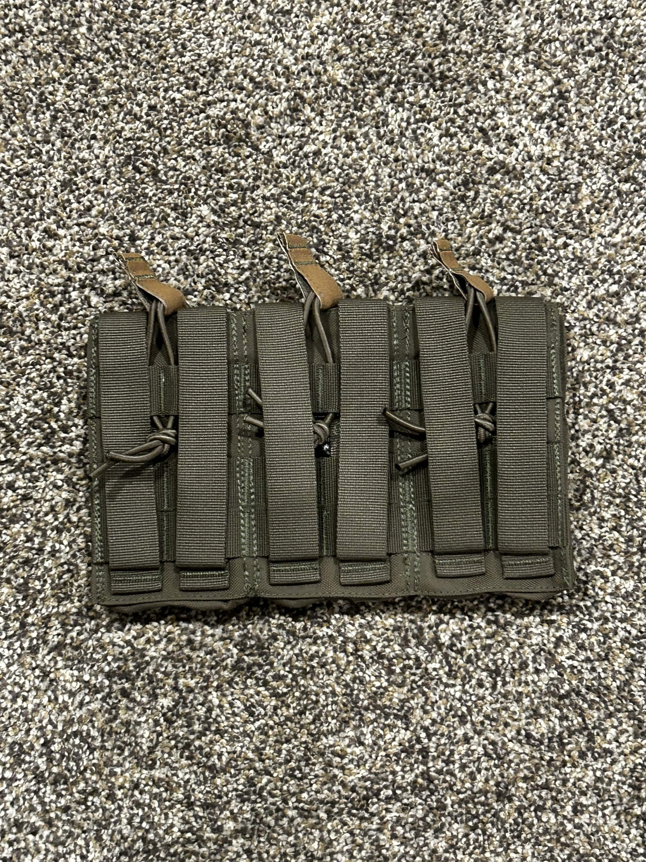 AWS Inc Triple Kangaroo Magazine Pouch (Ranger Green)