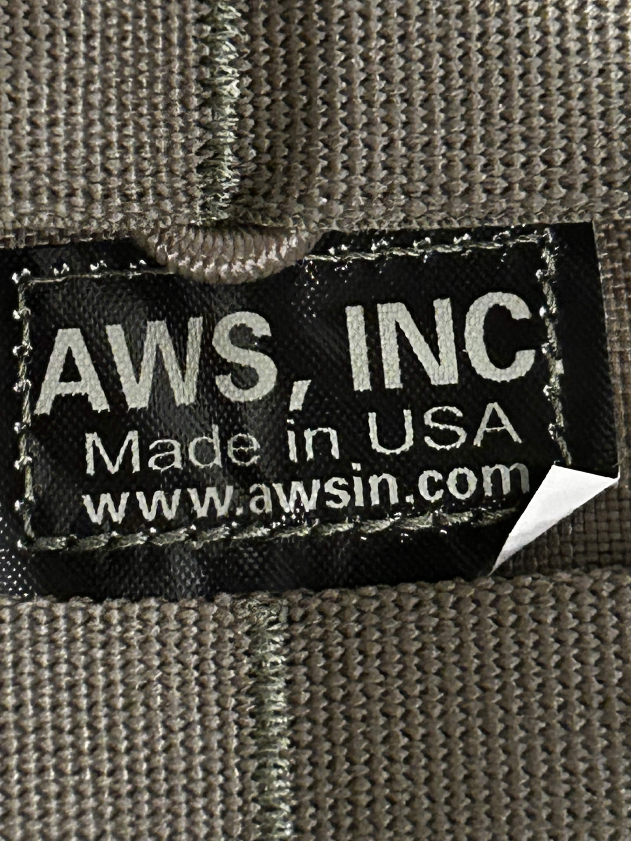 AWS Inc Triple Kangaroo Magazine Pouch (Ranger Green)
