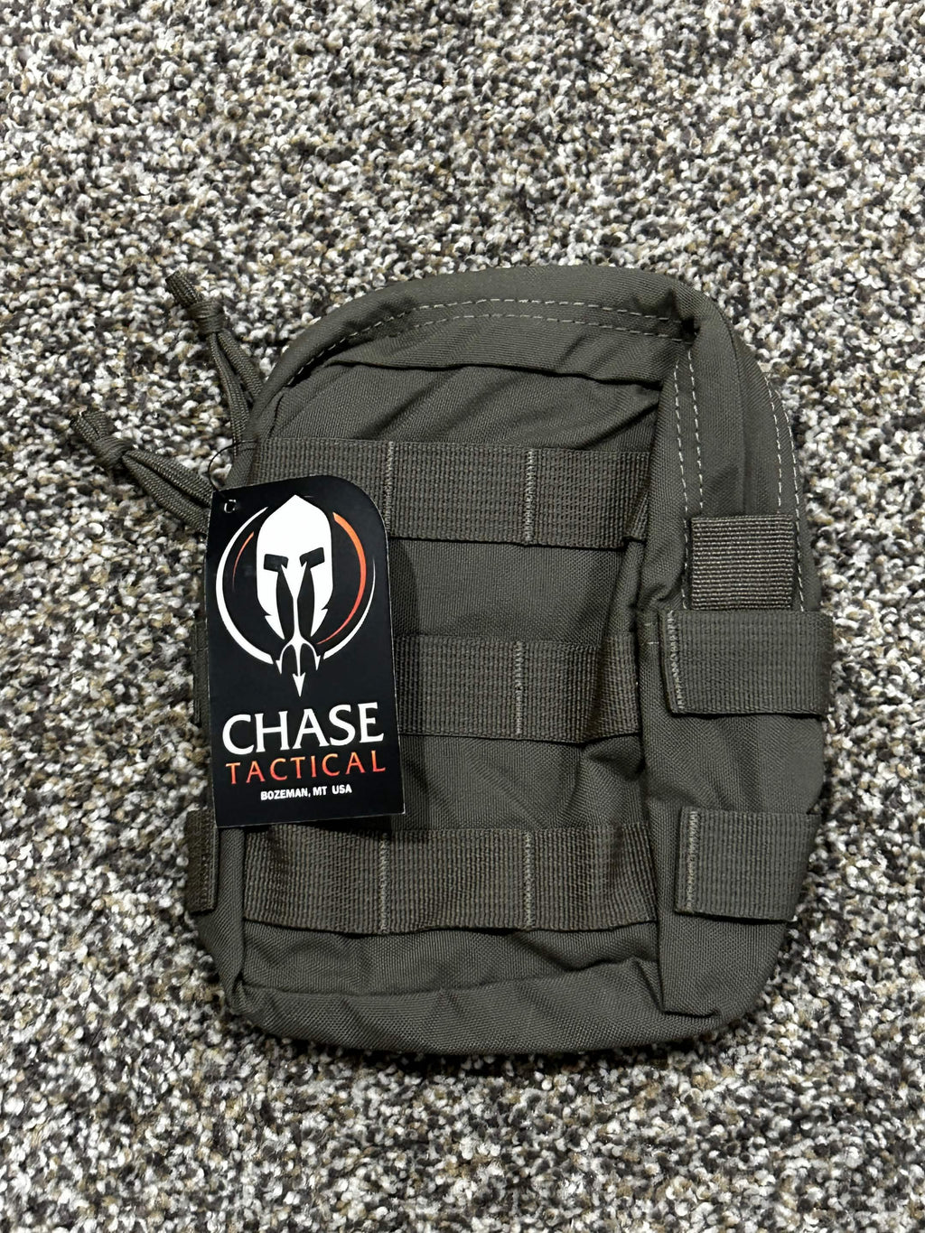 Chase Tactical Vertical GP Pouch (Ranger Green)