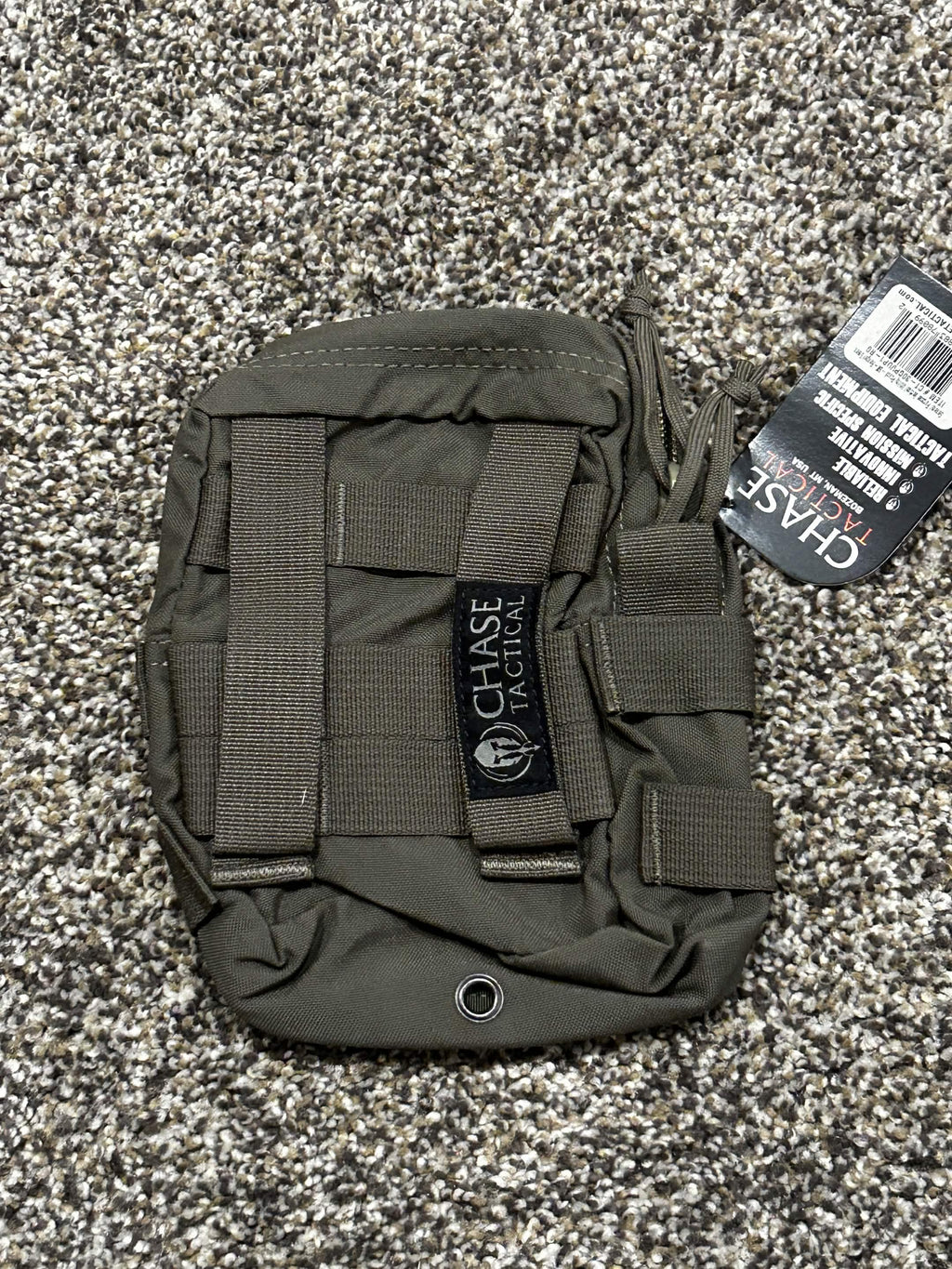 Chase Tactical Vertical GP Pouch (Ranger Green)