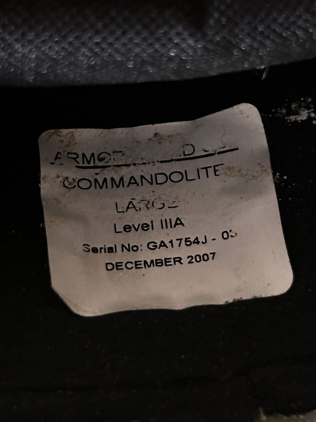 Armorshield Commandolite IIIA (Large)