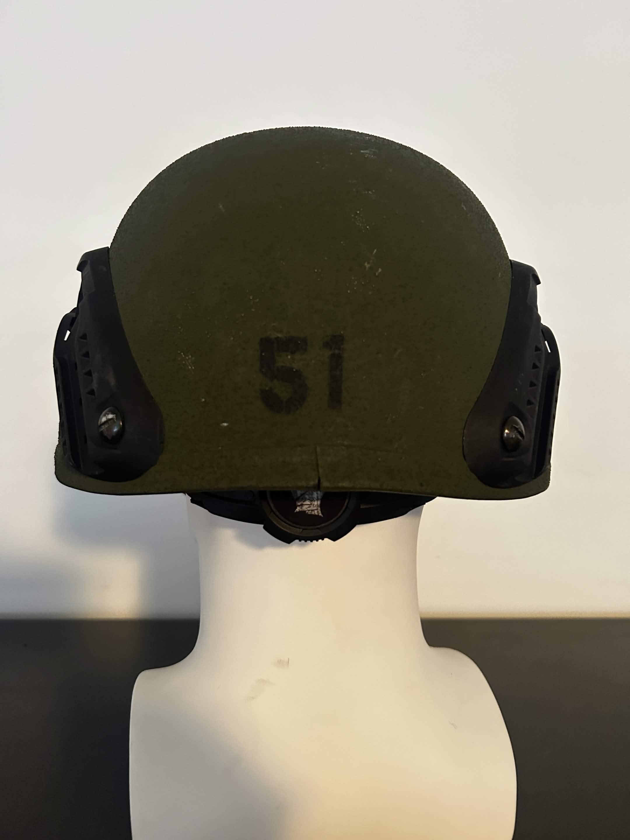 Safariland Protech Full Cut Helmet + Ops-Core Rails (Large)
