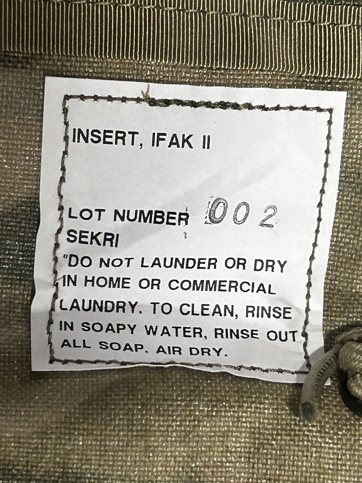 Complete IFAK II Set (OCP/Multicam)