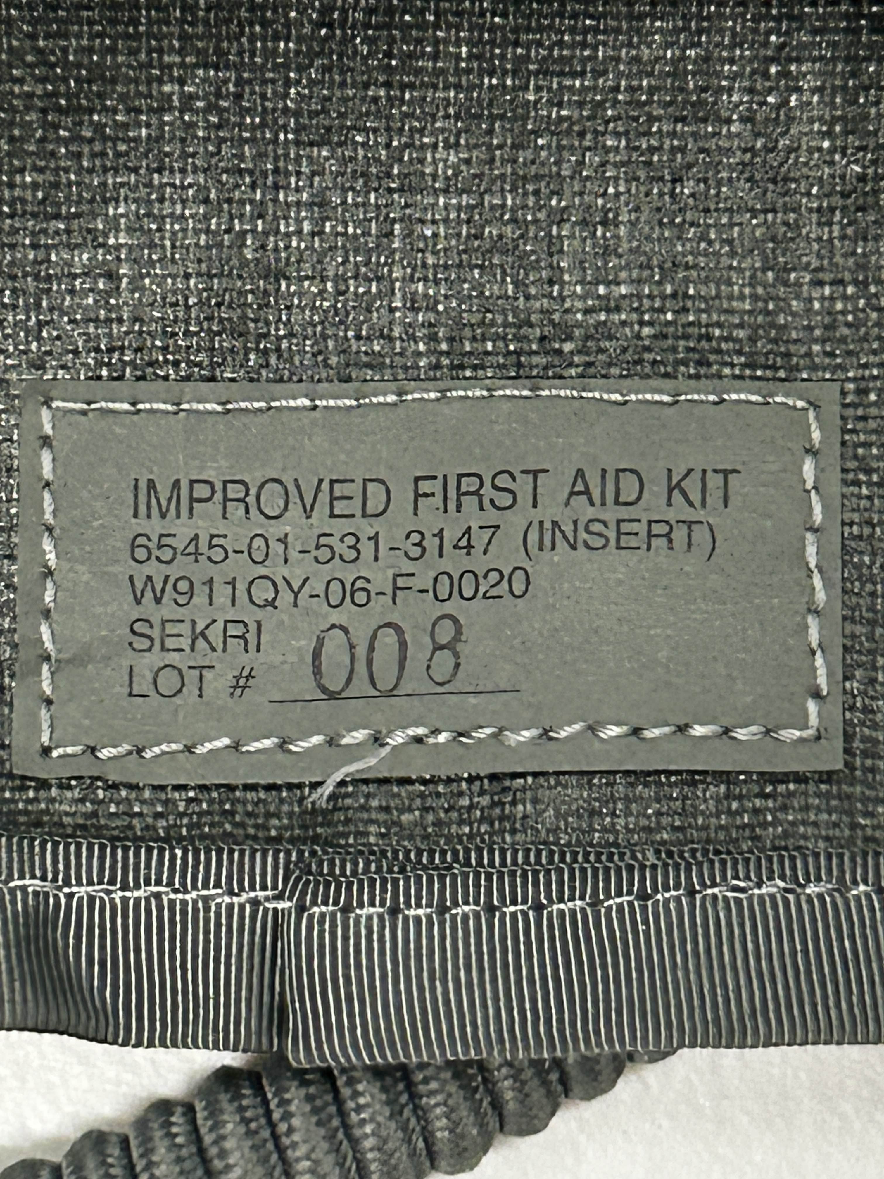 Individual First Aid Kit Insert (Foliage Green)
