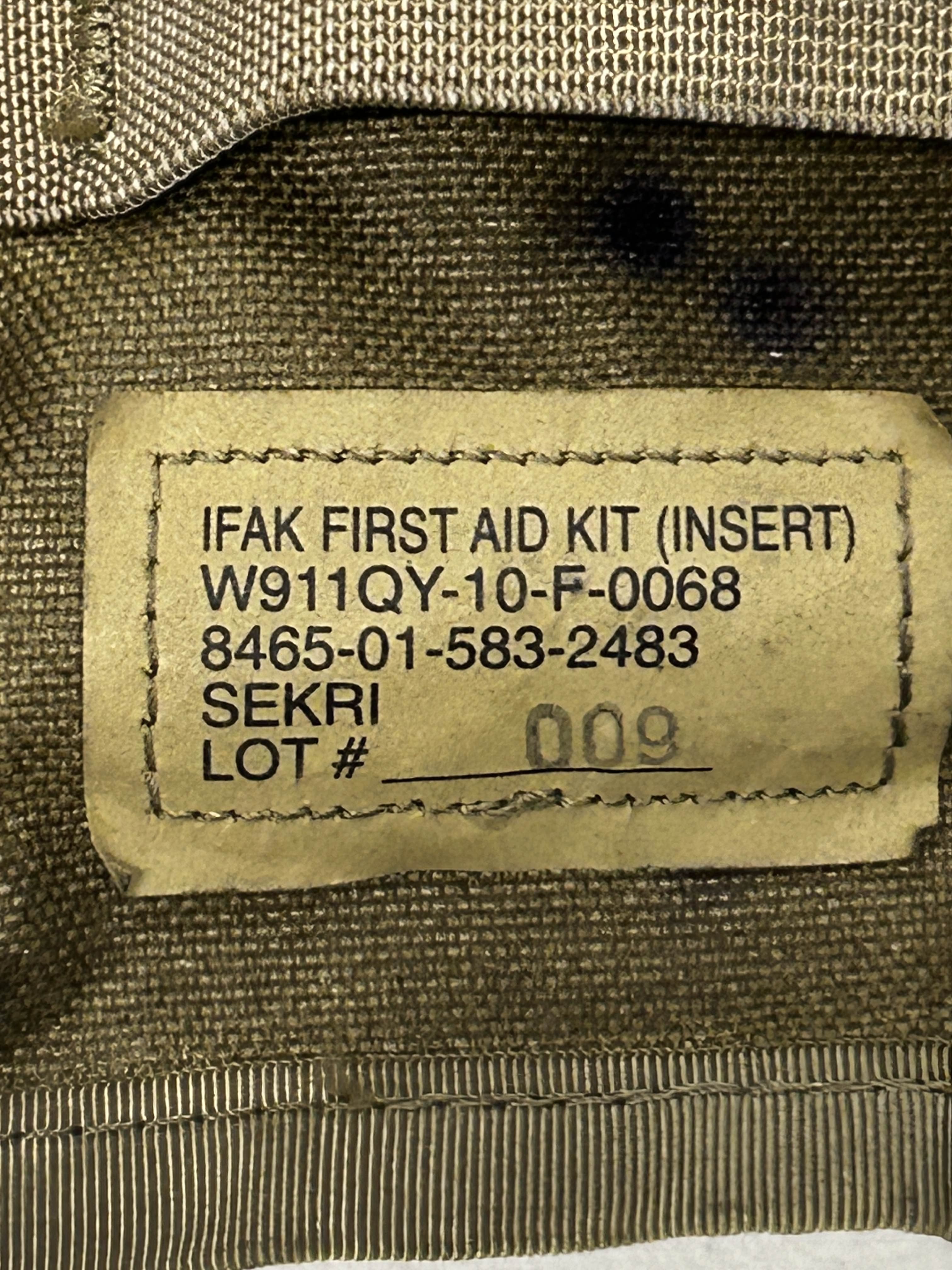 Individual First Aid Kit Insert (Coyote Brown)